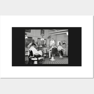 Capitol Barber Shop, 1938. Vintage Photo Posters and Art